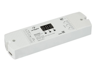 Декодер SMART-DMX-SUF (12-24V, 3x6A) (Arlight, IP20 Пластик, 5 лет)
