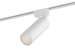 Трековый светильник HOKASU Tube TR4 (55-120/ral9003 – 10w/4090/38deg)