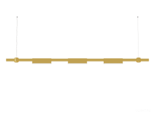 Подвесной светильник HOKASU PL11 (GOLD/1500mm – 200mm/LT70/4K/18W/120deg)