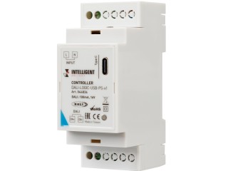 INTELLIGENT ARLIGHT Контроллер DALI-LOGIC-USB-PS-x1 (BUS/230V) (IARL, IP20 Пластик, 2 года)