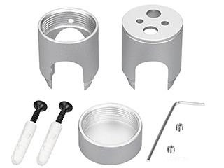 Крепление MOONLIGHT-CYL-D18-DUO-SILVER (Arlight, Металл)