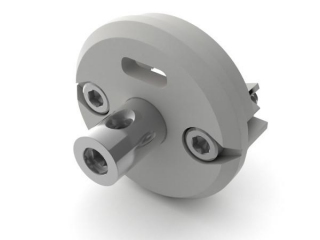 Заглушка ROUND-D30-DUAL с втулкой и отверстием (Arlight, Пластик)