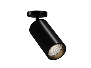 Накладной светильник HOKASU Tube ON (85-130/ral9005 – 20w/4090/15deg)