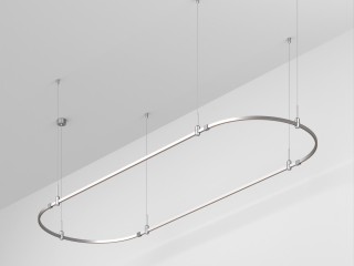 Основание ART-APRIORI-OVAL-HANG-3000x1000 (TN) (Arlight, IP20 Металл, 3 года)