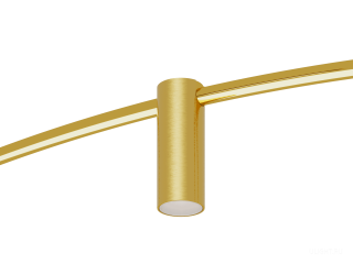 Светильник HOKASU PL12 Tube (GOLD/D55/140mm — 4K/10W/38deg)