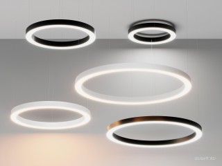 Серия подвесных светодиодных светильников кольцеобразной формы Halo!