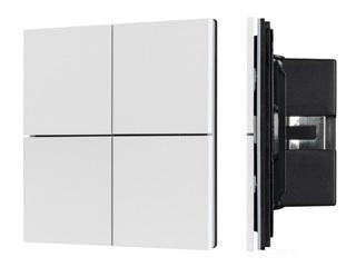 INTELLIGENT ARLIGHT Кнопочная панель KNX-304-23-IN White (BUS, Frameless) (IARL, IP20 Металл, 2 года)