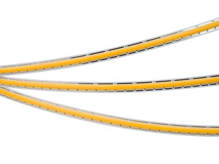 Лента COB-X480-10mm 24V Warm2700 (10 W/m, IP20, 5m, FreeCut) (Arlight, Свободная резка)