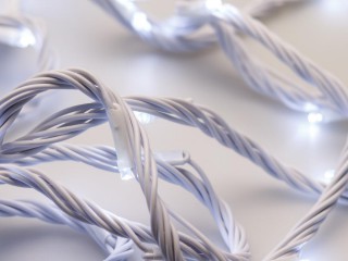 Светодиодная гирлянда ARD-STRING-HOME-10000-WHITE-99LED-RUN WHITE (230V, 10.5W) (Ardecoled, IP20)