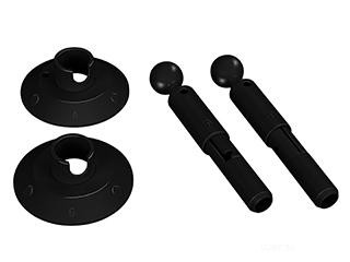 Крепление MOONLIGHT-ROUND-D13-S-KIT Black (Arlight, Металл)