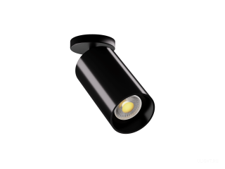 Накладной светильник HOKASU Tube ON (85-130/ral9005 – 30w/4090/60deg)