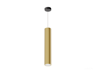 Подвесной светильник HOKASU Tube Hang (55-320/gold – 10w/4090/10deg)