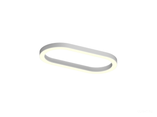 Модульный светильник HOKASU Frame-R (RAL9003/1250*625mm/LT70 — 3K/83W/120deg)