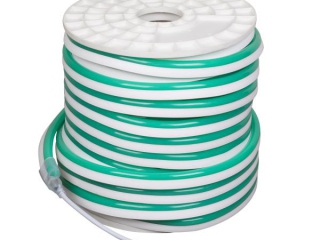 Гибкий неон ARL-CF2835-U15M20-24V Green (26x15mm) (Arlight, 8 Вт/м, IP65)