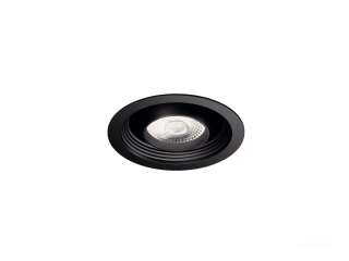 Cветильник HOKASU DOT HS80 IN Spin Prom (RAL9005/60deg — 3K/10-30W/CRI90)