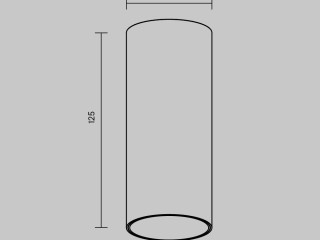 Потолочный светильник Technical C056CL-L12W4K-W-D-W