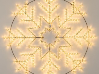 Фигура ARD-SNOWFLAKE-M8-950x950-540LED Warm (230V, 33W) (Ardecoled, IP65)