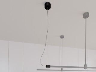 Потолочная чаша с питанием ART-APRIORI-CANOPY-SIDE-L5000-POWER (BK) (Arlight, IP20 Металл, 3 года)
