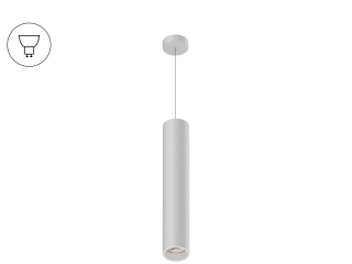 Подвесной светильник Trunk Hang (RAL9003/D55/320mm — GU10)