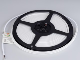 Лента герметичная MOONLIGHT-SIDE-A168-4x10mm 24V Red (7.2 W/m, IP65, 5m, wire x2) (Arlight, Вывод прямой, 3 года)