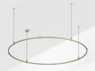 Основание ART-APRIORI-ROUND-ROD-400-R1500 (OG) (Arlight, IP20 Металл, 3 года)