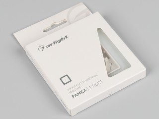 Рамка стеклянная FRM-OMALI-GS-1-WH (Arlight, -)