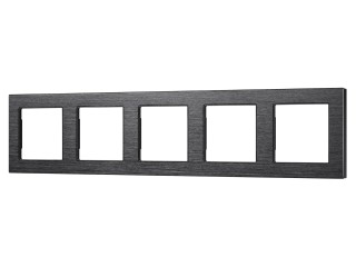 Рамка алюминиевая FRM-PRESTO-ALS-5-BK (Arlight, -)