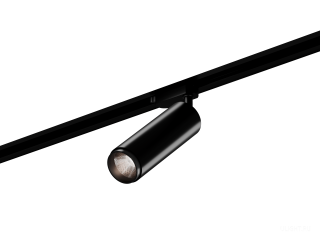 Трековый светильник HOKASU Tube Zoom TR2 (55-120/ral9005 – 10w/3090/12-50deg)
