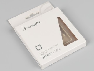 Рамка алюминиевая FRM-AKIRY-AL-1-GD (Arlight, -)