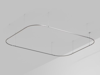 Основание ART-APRIORI-RECTANGLE-SOFT-ROD-800-4500x3500 (TN) (Arlight, IP20 Металл, 3 года)