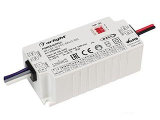 Блок питания ARJ-SP-10-PFC-DALI2-INS (10W, 9-42V, 0.12-0.35A) (Arlight, IP20 Пластик, 5 лет)