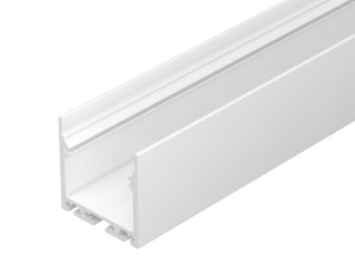 Профиль с экраном SL-LINE-3535-2500 WHITE+OPAL (Arlight, Алюминий)