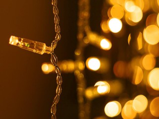 Светодиодная гирлянда ARD-CURTAIN-CLASSIC-2000x3000-CLEAR-760LED Yellow (230V, 60W) (Ardecoled, IP65)