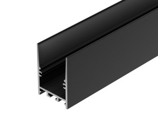 Профиль SL-COMFORT-3551-2000 BLACK (Arlight, Алюминий)