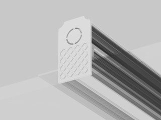 Комплектующие для встраиваемой трековой системы Technical TRA034EC-42W