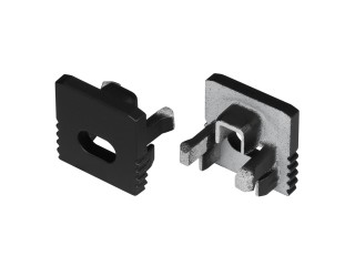 Заглушка SL-MINI-10 BLACK с отверстием (Arlight, Пластик)