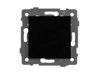 Механизм выключателя одноклавишный непроходной SWT-MK01-PL-BK-V (250V, 10A) (Arlight, -)