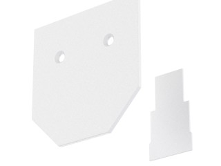 Заглушка MAG-ORIENT-CAP-2653-STR-G (WH) (Arlight, IP20 Металл, 3 года)