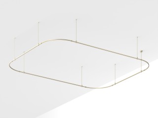 Основание ART-APRIORI-RECTANGLE-SOFT-ROD-800-4500x3500 (OG) (Arlight, IP20 Металл, 3 года)