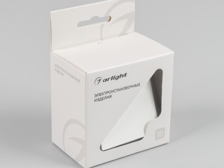 Механизм выключателя одноклавишный самовозвратный SWT-MKR1-PL-WH-V (250V, 10A) (Arlight, -)