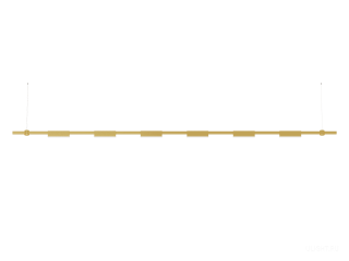 Подвесной светильник HOKASU PL11 (GOLD/3000mm – 200mm/LT70/4K/36W/120deg)