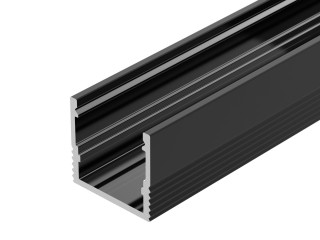 Профиль SL-MINI-15-2000 BLACK (Arlight, Алюминий)