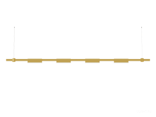Подвесной светильник HOKASU PL11 (GOLD/2000mm – 200mm/LT70/4K/24W/120deg)
