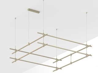 Основание ART-APRIORI-QUADRAT-2-HANG-2000x2000 (OG) (Arlight, IP20 Металл, 3 года)