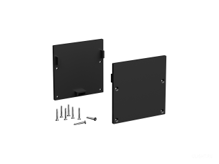 Заглушки для профиля LINE 5050 ral9005