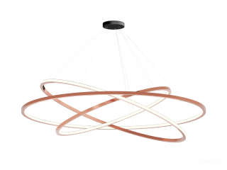 Светильник HOKASU Nimbus (COPPER/D830-1050-1250/LT70 — 4K/137,7W/120deg)