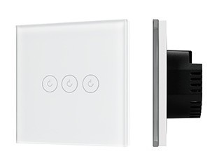 Выключатель сенсорный SWT-OMALI-S03-ZB-WH (250V, 10A, Zigbee) (Arlight, Стекло)