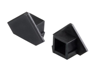 Заглушка для PDS45-T черная глухая (Arlight, Пластик)