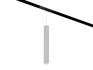 Светильник HOKASU OneLine Tube Hang (SILVER/D40/320mm — 4K/7W/15deg)