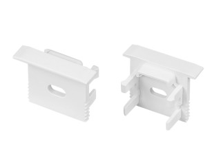 Заглушка SL-MINI-15-F WHITE с отверстием (Arlight, Пластик)